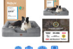 BEDSURE Orthopädisches Hundebett 89x63 cm Eierförmiger