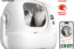 Katzentoilette Selbstreinigend mit Kamera Intelligente Reinigung