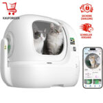 Katzentoilette Selbstreinigend mit Kamera Intelligente Reinigung