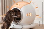 65L+9L Katzenklo Selbstreinigende Katzentoilette Automatisch Wifi