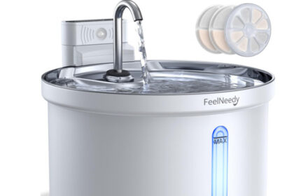 Katzenbrunnen 3,5L Kabellos mit Sensor, Trinkbrunnen