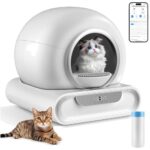 Katzenklo selbstreinigend XXL 65L Katzentoilette automatische