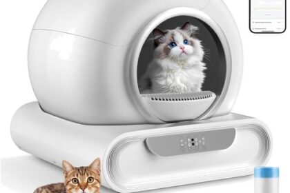 Katzenklo selbstreinigend XXL 65L Katzentoilette automatische
