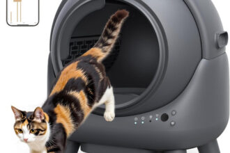 Katzenklo Selbstreinigend FEELNEEDY 65L Elektrische Automatische