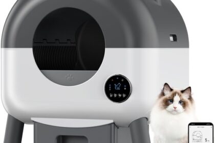 Selbstreinigende Katzentoilette Selbstreinigend, Geruchskontrolle &App-Steuerung