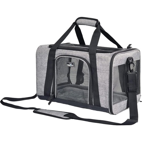 Transportbox Haustiere Hund Katze faltbar Nylon