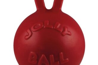 JOLL046A Hundespielzeug TugnToss, 20 cm, rot,