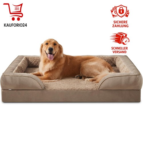 Hundebett Orthopädisch 107x81x17cm Memory Foam Waschbar