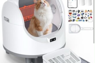 Automatische Katzentoilette XL Selbstreinigend App-Steuerung bis