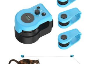 Katzenspielzeug Laufband für Indoor-Katzen, Automatisch, Einstellbare