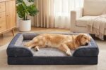 Orthopädisches Hundebett XL 107x82x16cm Memory Foam