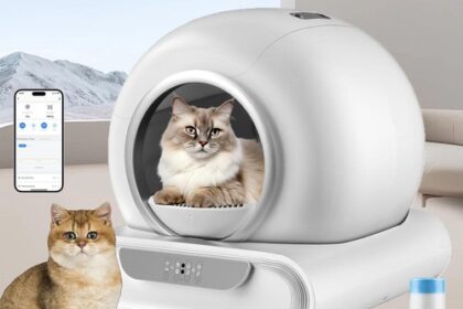 XXL Automatisch Selbstreinigend Katzentoilette Katzenklo Katzen