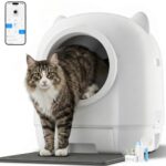 90L Katzentoilette Selbstreinigend Innenraum 6-fach Sicherheit