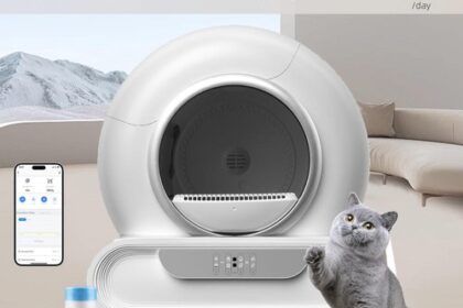 Selbstreinigend Katzenklo XXL Automatisch Katzentoilette mit