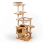 H-basics Kratzbaum Katze 147 cm mit
