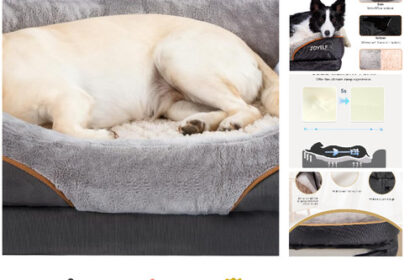 JOYELF XXLarge Orthopädisches Hundebett Memory Foam