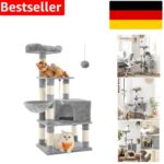 Kratzbaum groß Feandrea 138cm Sisal-Höhle Plattform