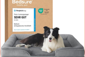 Hundebett Orthopädisch Ergonomisches Hundesofa 89x63 cm
