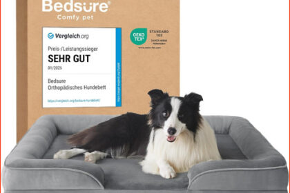 Hundebett Orthopädisch Ergonomisches Hundesofa 89x63 cm