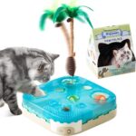 Katzenspielzeug 7-in-1 Interaktiv Bewegungssensor LED Nachtmodus