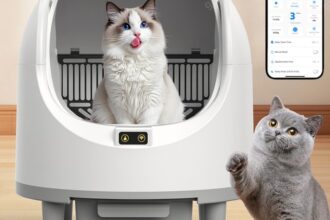 XXL Automatisch Selbstreinigende Katzenklo Toilette Katzentoilette