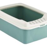 rotho Katzentoilette "BONNIE" aus Recyclingkunststoff, mistletoe green