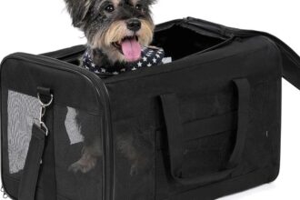 Hundetransportbox Katze Tasche Katzenkorb Weichseitig zusammenklappbar