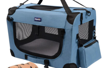 Transportbox Katze Hund 3 Türig Faltbar