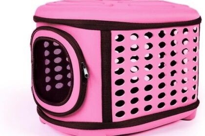 Faltbare Katzen Transportbox Tragetasche Öffnung Oben