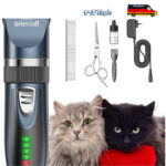 Oneisall Katzen Hund Rasiermaschine Langhaar Schermaschine