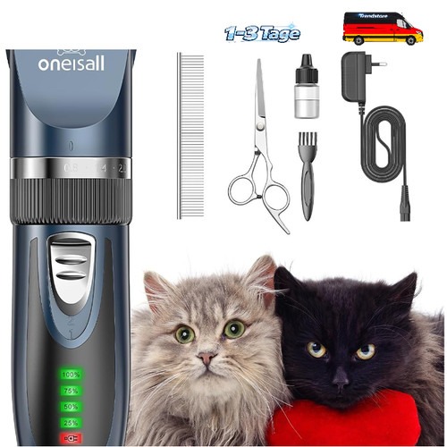 Oneisall Katzen Hund Rasiermaschine Langhaar Schermaschine