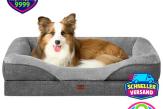 Hundebett Orthopädisch Memory Foam Waschbar Wasserdicht