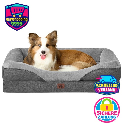 Hundebett Orthopädisch Memory Foam Waschbar Wasserdicht