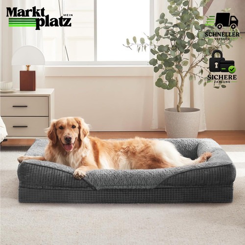 Hundebett Orthopädisch Memory Foam XL Abnehmbar