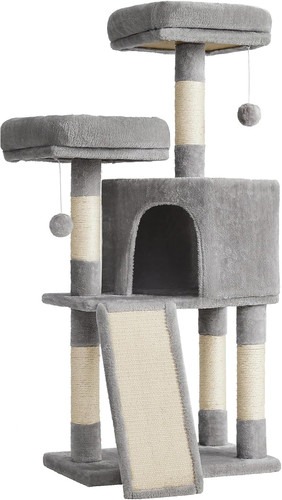 FEANDREA Kratzbaum Klein, Katzenbaum Mit Kratzbrett,