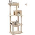 Katzenbaum Kratzbaum Katzenregal mit Hängematte Katze