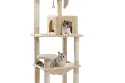 Katzenbaum Kratzbaum Katzenregal mit Hängematte Katze
