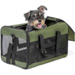Hundetransporttasche Katze Transportbox Auto 51x31x31cm 9kg