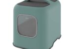 rotho Katzentoilette 'BIALA' aus Recyclingkunststoff, mistletoe green