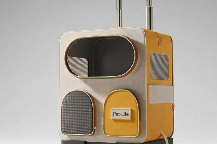 3-in-1 Rolling Pet Carrier | 11.3 kg Capacity | Traverseon
