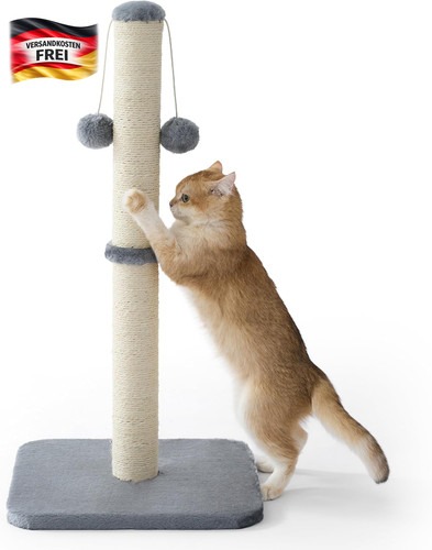 Katzen Kratzbaum mit Sisalstamm und Spielball