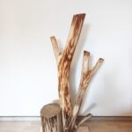 Katzenbaum Kratzbaum Baumstamm Natur Holz Ulme