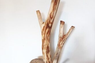 Katzenbaum Kratzbaum Baumstamm Natur Holz Ulme