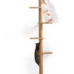 Kratzbaum 5 Etagen Wandmontage 206 cm