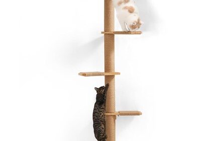 Kratzbaum 5 Etagen Wandmontage 206 cm