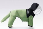 Breathable Large Dog Raincoat with Visor - U-Belly, 15000mm Waterproof, 3XL-8XL (25-88 lbs) | Traverseon