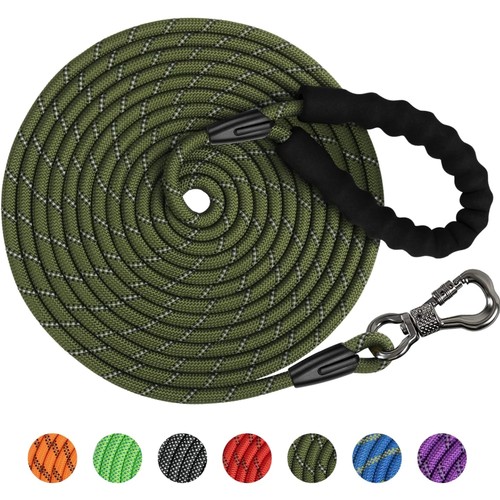 Hundeleine Schleppleine 15M 8mm nylon mit