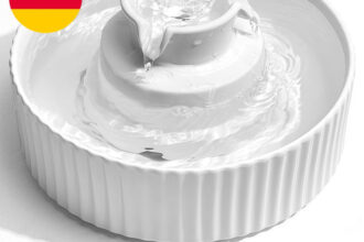 Katzenbrunnen Keramik, 360 2.1L Trinkbrunnen Für