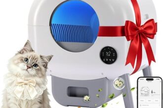 Gtplayer Automatische selbstreinigende Katzentoilette App Sicherheitssensor