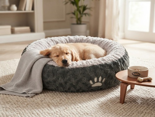 Hundebett Katzenbett Kuschelbett Nobby Donutbett SEOLI